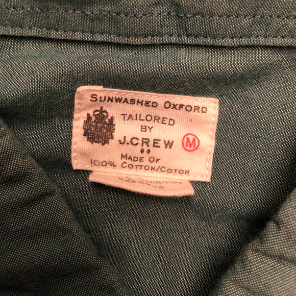 J. Crew Sunwashed Oxford Dress Shirt - Picture 2 of 2